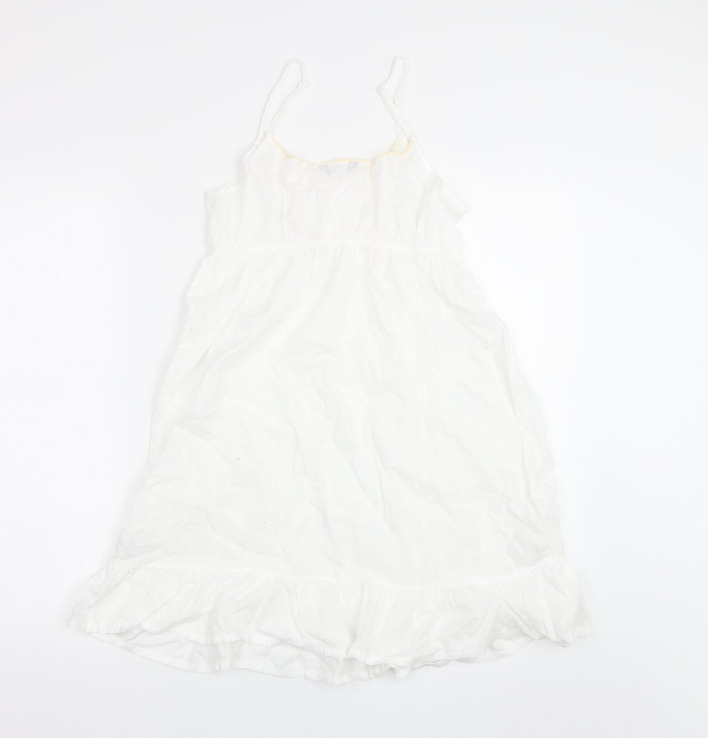 Womens UK Size 12 Limited White Basic Tank