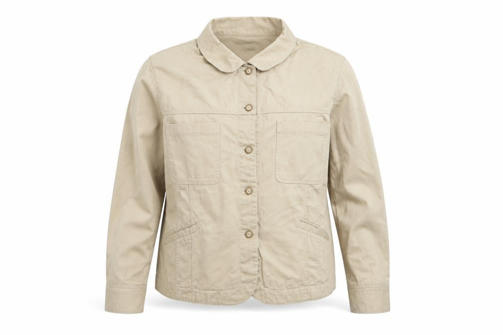 Womens UK Size M EWM Beige Jacket