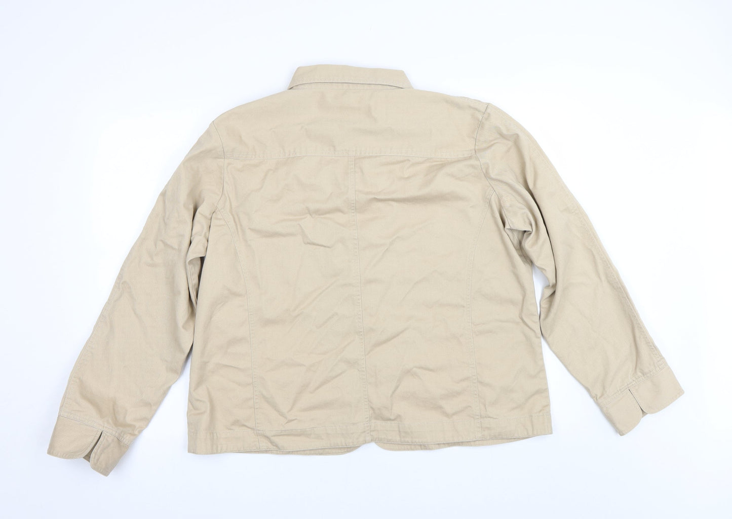 Womens UK Size M EWM Beige Jacket