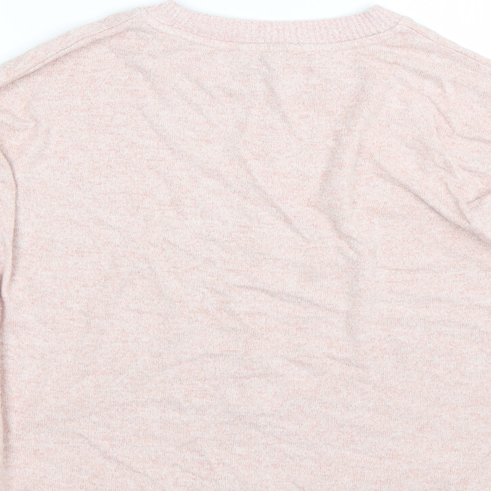 Womens UK Size 12 NEXT Pink Pullover Jumper