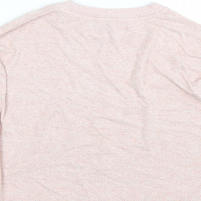 Womens UK Size 12 NEXT Pink Pullover Jumper