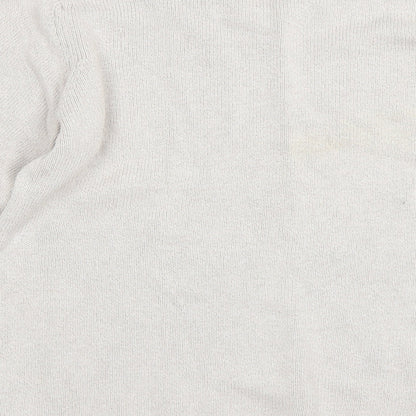 Womens UK Size 16 M&S Beige Pullover Jumper