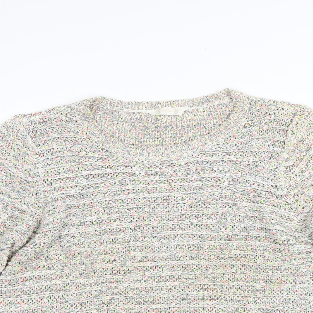Authentic Womens Multicoloured   Pullover Jumper Size L