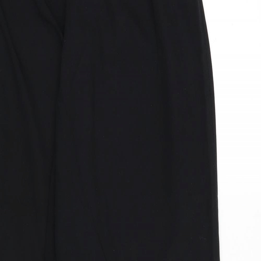 Womens UK Size 16 essence Regular Fit  Black Trousers