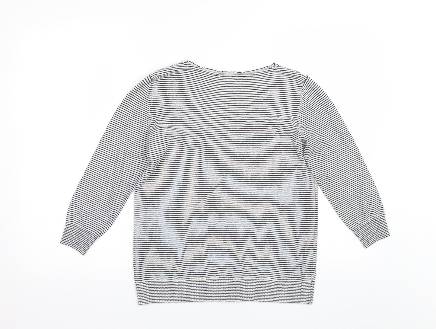 Womens UK Size 12 Bonmarché White Pullover Jumper