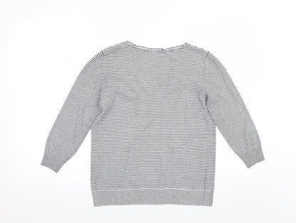 Womens UK Size 12 Bonmarché White Pullover Jumper
