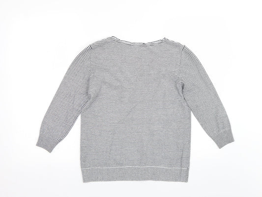 Womens UK Size 12 Bonmarché White Pullover Jumper