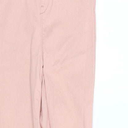 Primark Womens Pink  Denim Jegging Jeans Size 6 L27 in