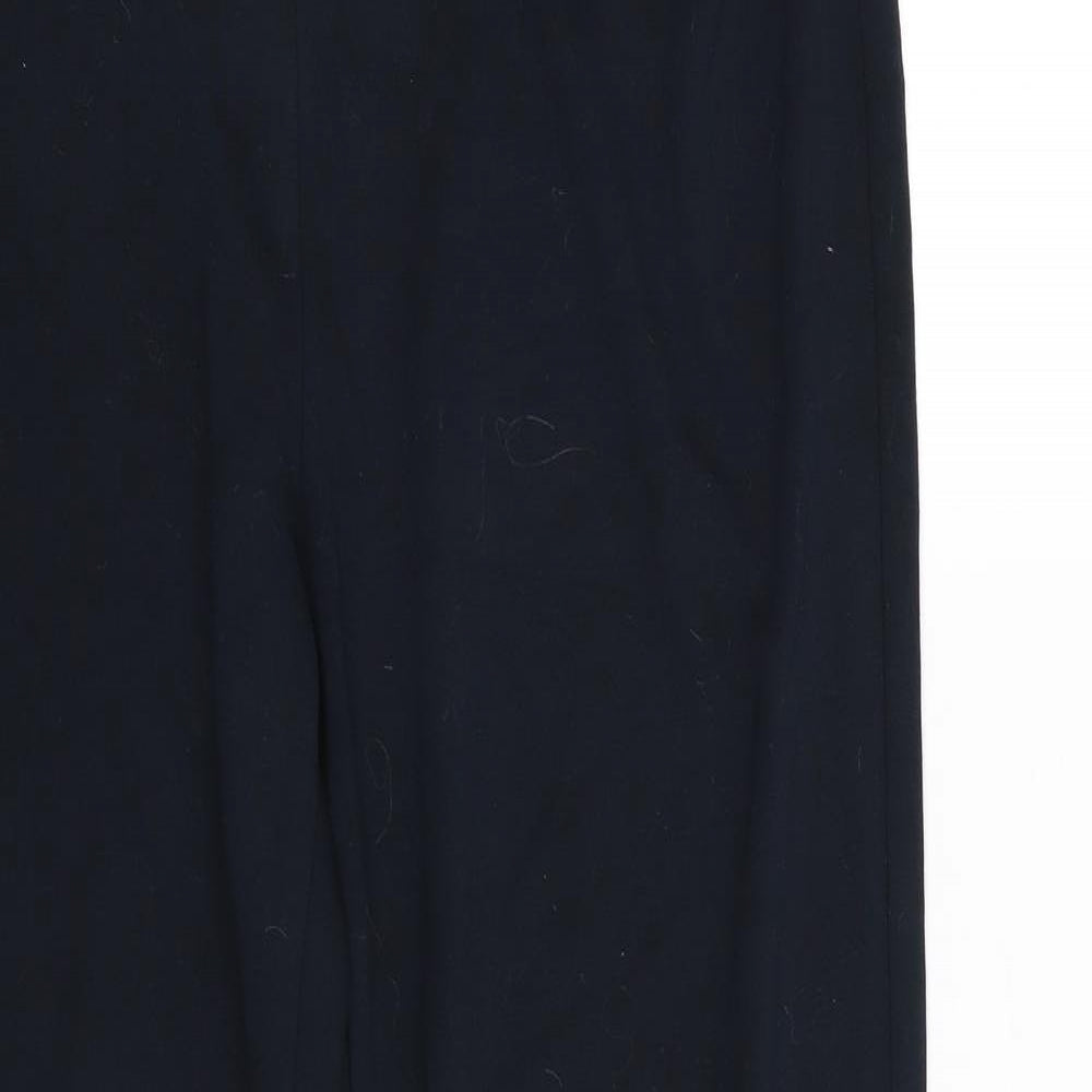 Womens UK Size 16 M&S Regular Fit  Blue Trousers