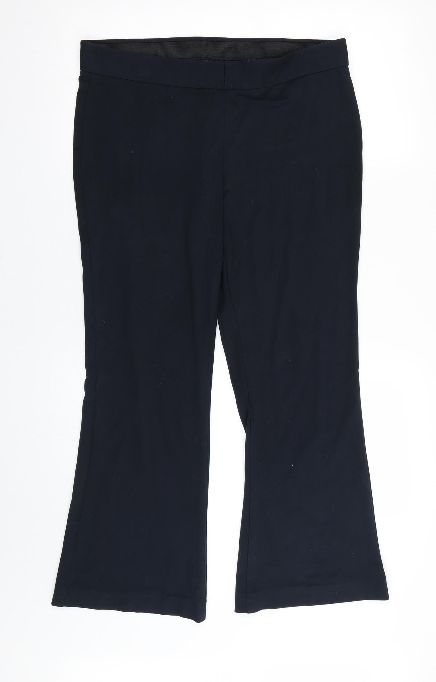 Womens UK Size 16 M&S Regular Fit  Blue Trousers