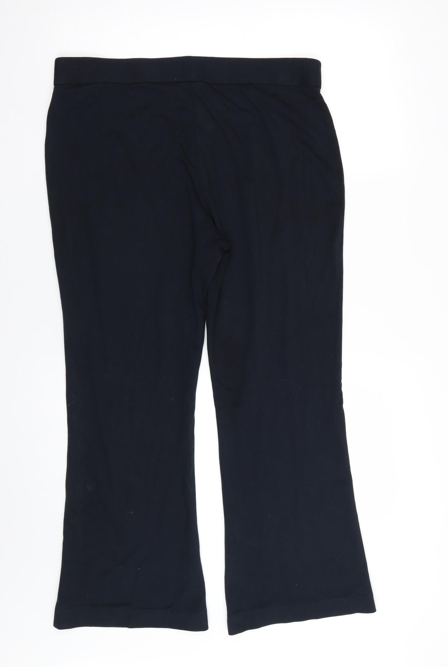 Womens UK Size 16 M&S Regular Fit  Blue Trousers