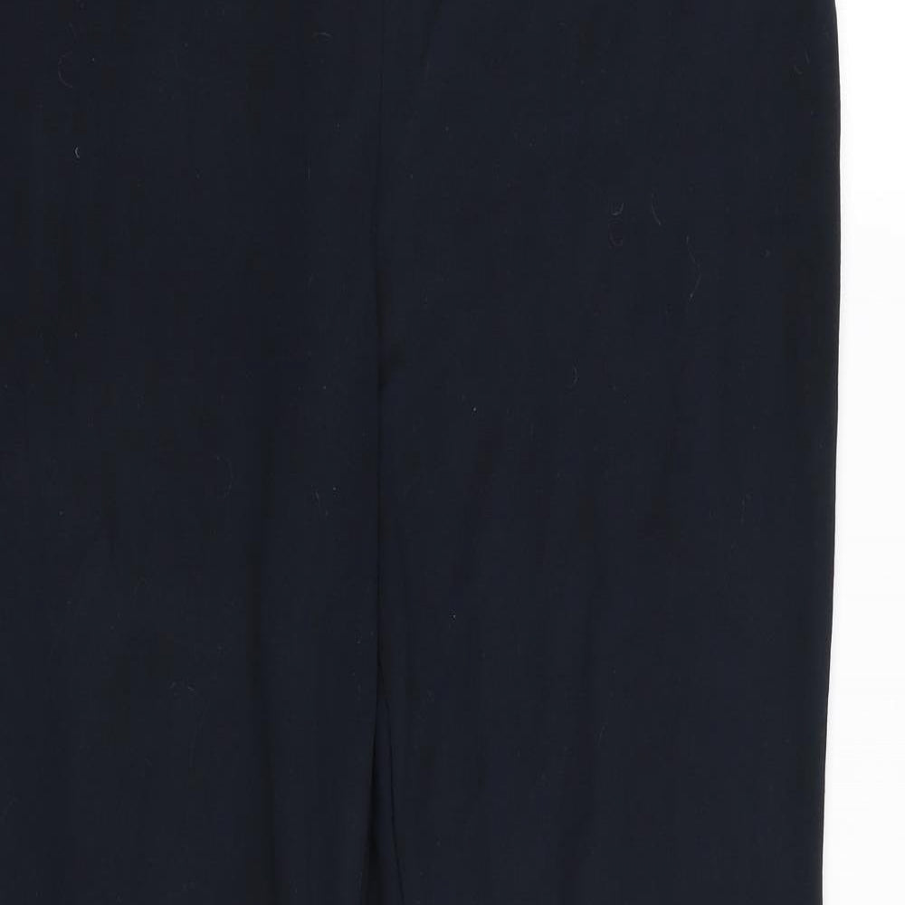 Womens UK Size 16 M&S Regular Fit  Blue Trousers