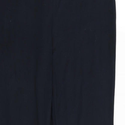 Womens UK Size 16 M&S Regular Fit  Blue Trousers