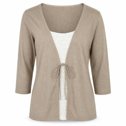 Womens UK Size 10 Per Una Brown Basic T-Shirt