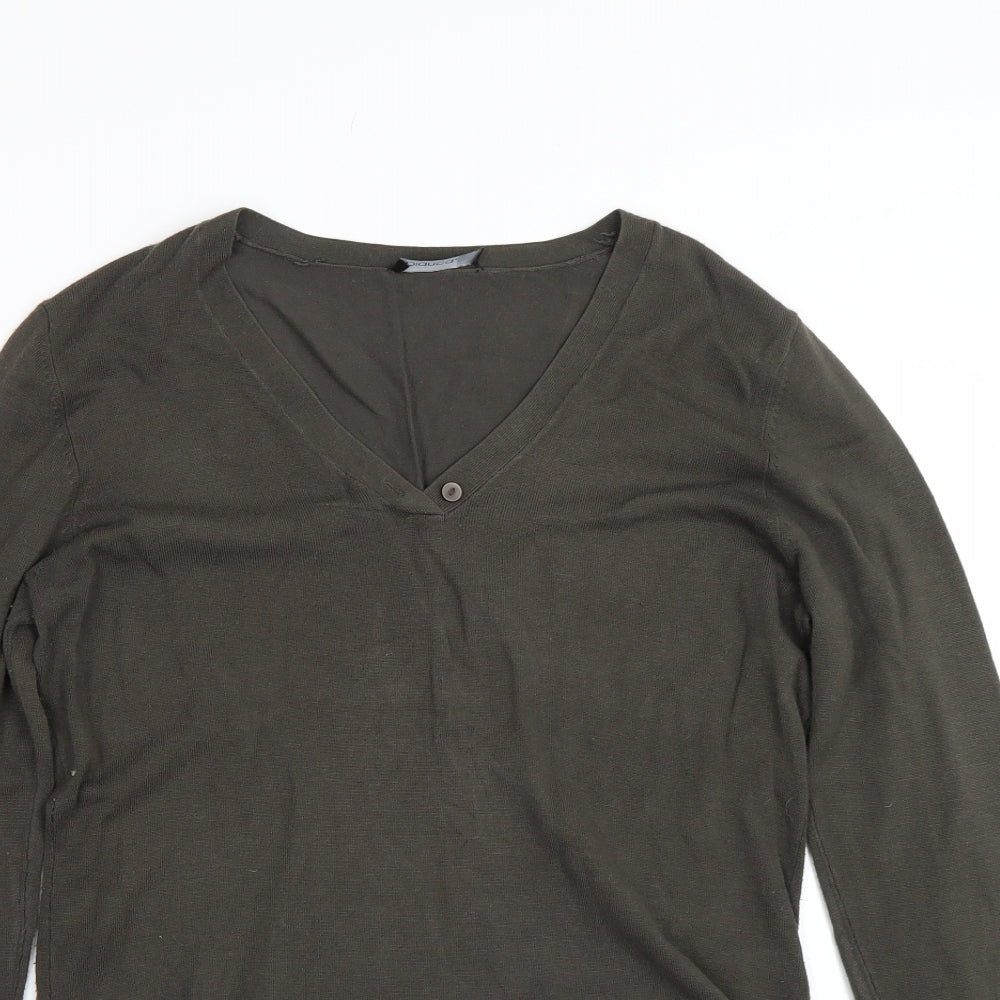 Blanca Womens Green   Basic T-Shirt Size M