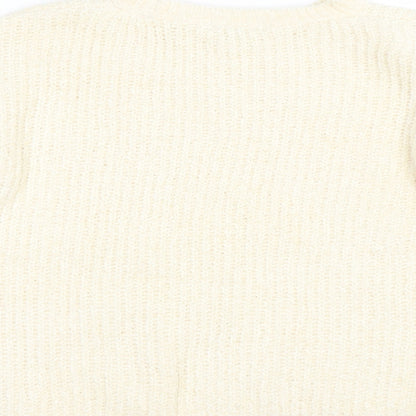 F&F Womens Beige   Pullover Jumper Size 14