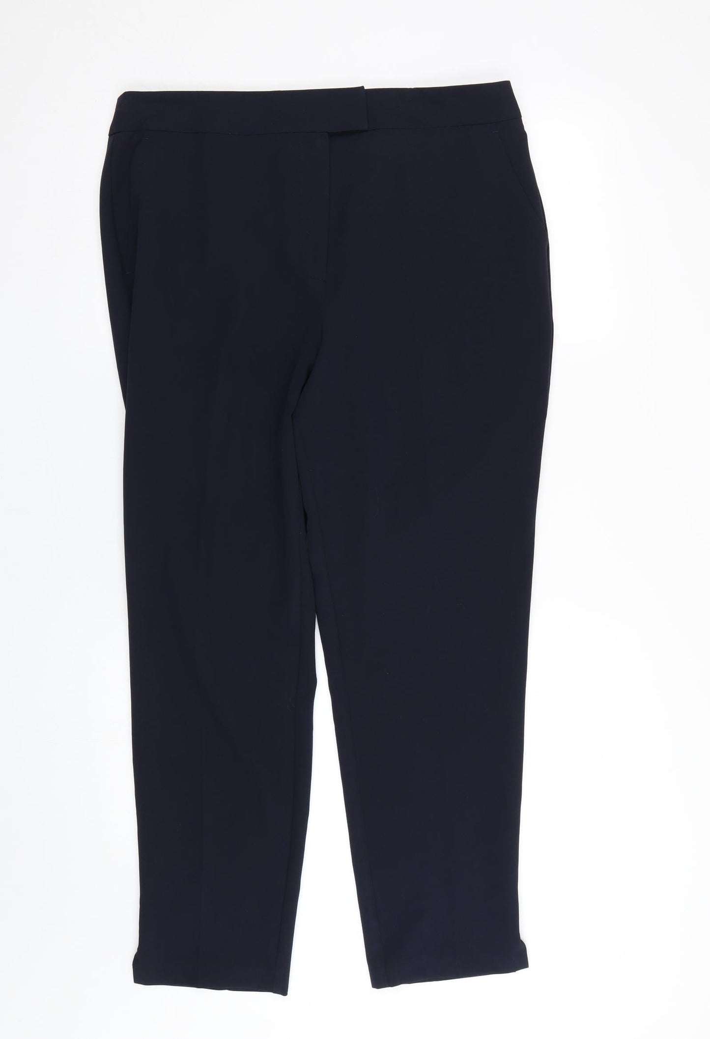 F&F Womens Blue   Trousers  Size 14 L25 in