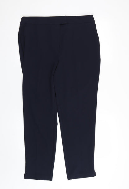 F&F Womens Blue   Trousers  Size 14 L25 in