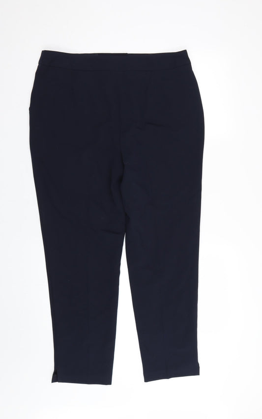 F&F Womens Blue   Trousers  Size 14 L25 in