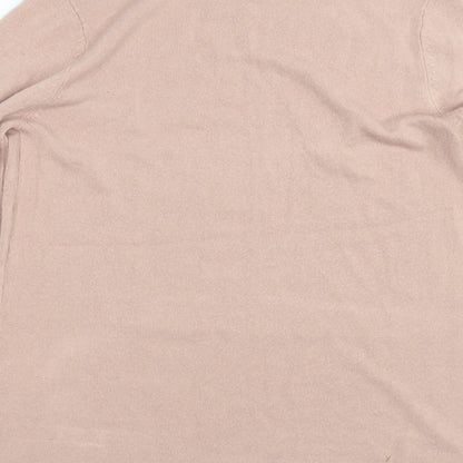 Womens UK Size 12 Peacocks Pink Pullover Jumper