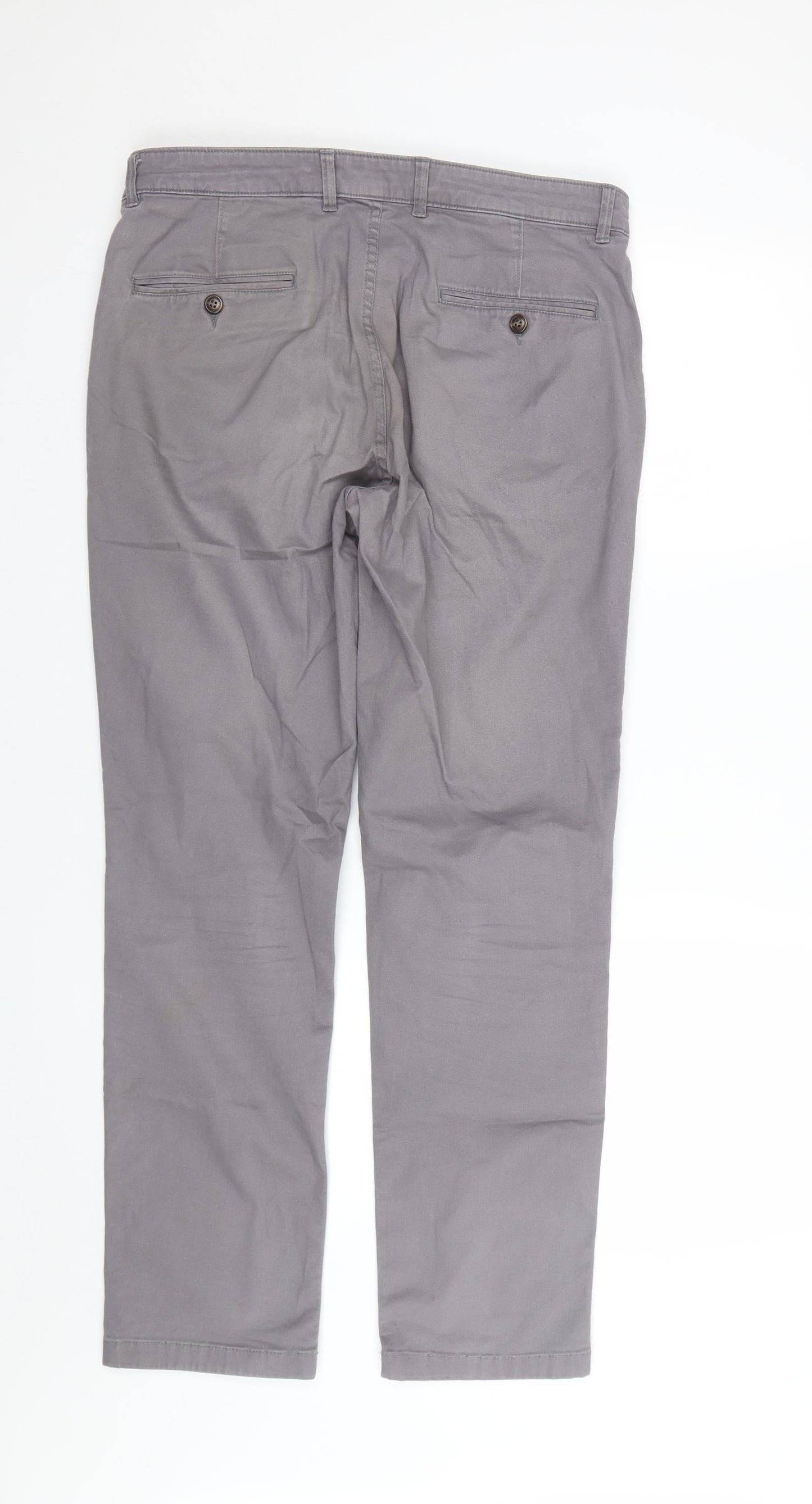 Preworn Mens Grey   Trousers  Size 32 in L29 in