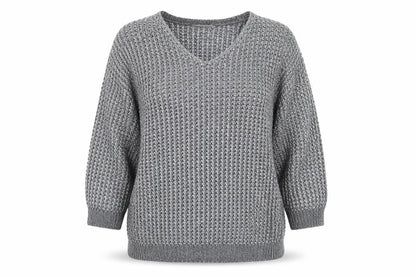 Womens UK Size M George Silver Pullover Jumper