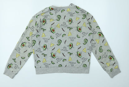 Womens UK Size XS H&M Multicoloured Pullover Jumper