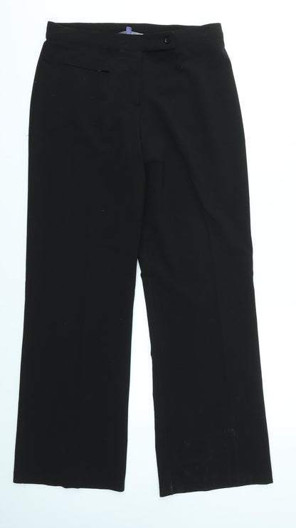 Autonomy Womens Black   Trousers  Size 10 L31 in