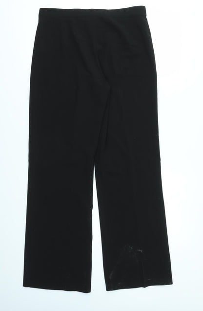 Autonomy Womens Black   Trousers  Size 10 L31 in