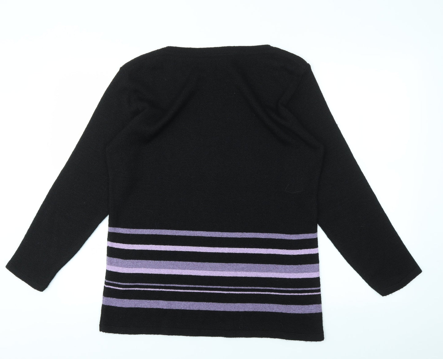 Womens UK Size 10 BHS Multicoloured Pullover Jumper