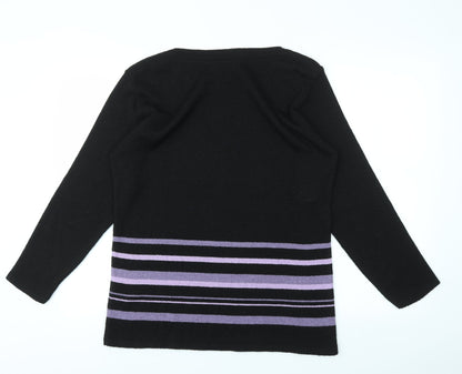 Womens UK Size 10 BHS Multicoloured Pullover Jumper