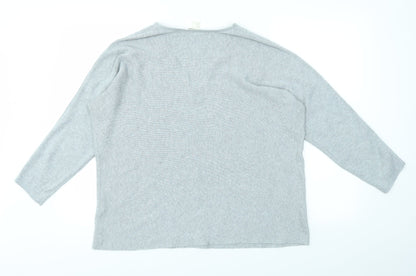 Womens UK Size M H&M Grey Pullover Jumper