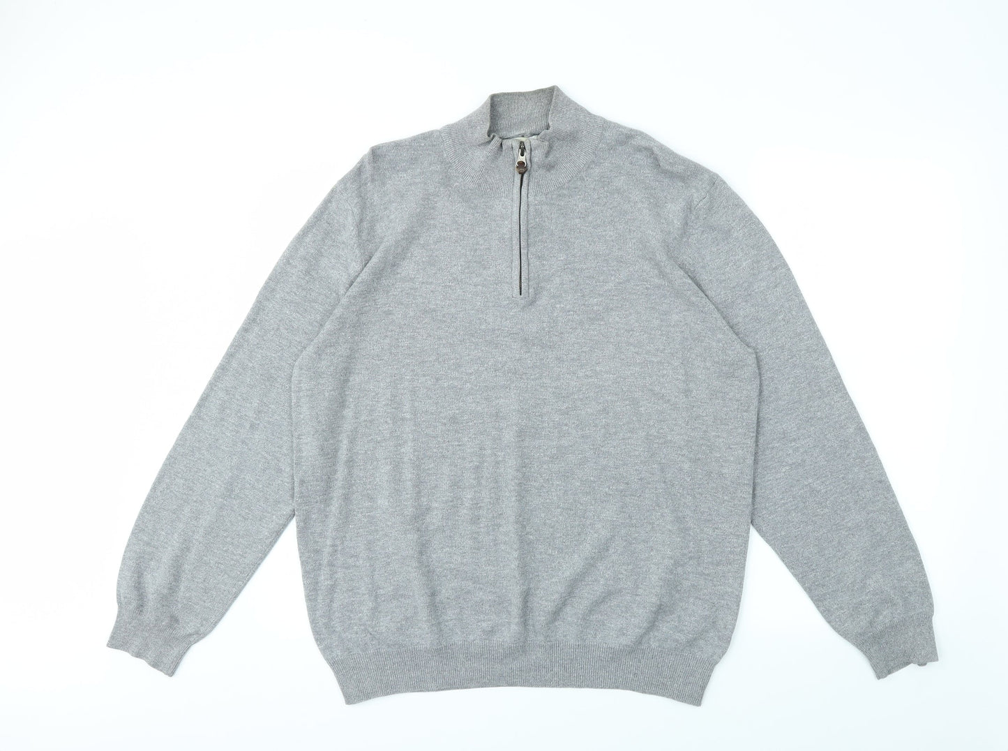 TU Mens Grey   Pullover Sweatshirt Size L