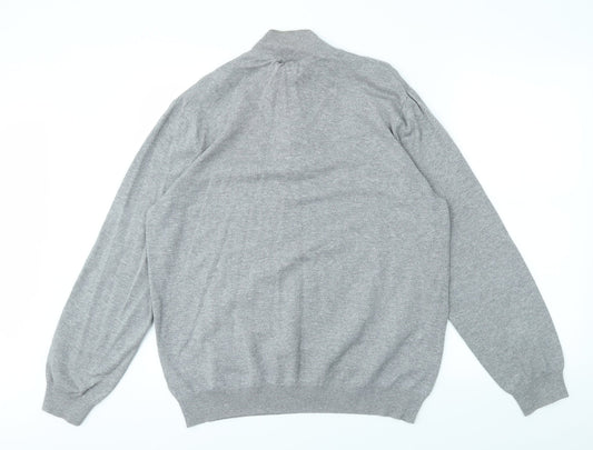 TU Mens Grey   Pullover Sweatshirt Size L