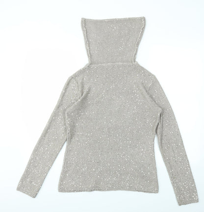 VIZ VIZ  Womens Gold   Pullover Jumper Size 12