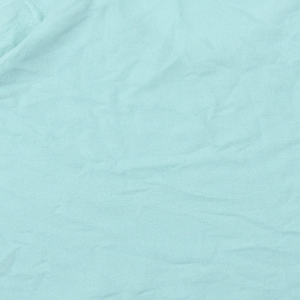 ALEX &CO Womens Blue   Basic T-Shirt Size 8