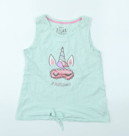 Peacocks Girls Multicoloured Animal Print  Basic T-Shirt Size 12-13 Years