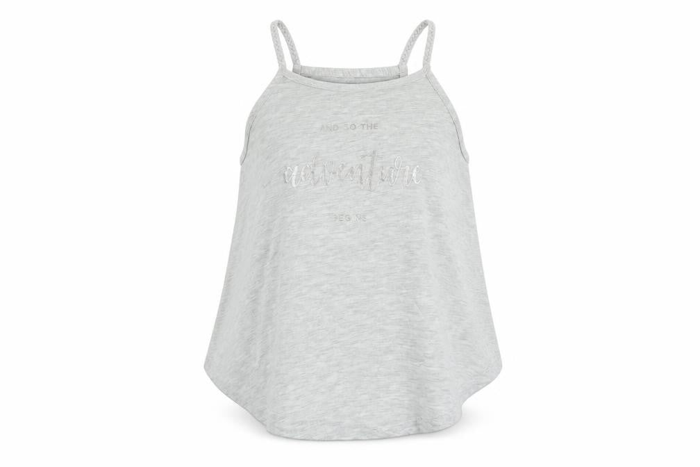 H&M Girls Grey   Basic T-Shirt Size 9-10 Years