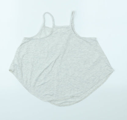 H&M Girls Grey   Basic T-Shirt Size 9-10 Years