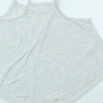 H&M Girls Grey   Basic T-Shirt Size 9-10 Years