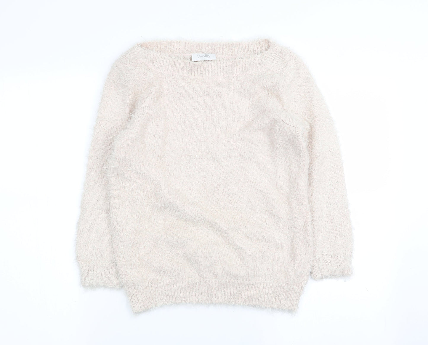 Womens UK Size S Wallis Beige Pullover Jumper