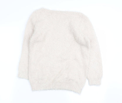 Womens UK Size S Wallis Beige Pullover Jumper
