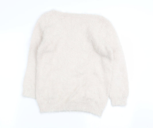 Womens UK Size S Wallis Beige Pullover Jumper