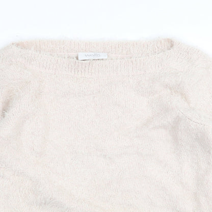 Womens UK Size S Wallis Beige Pullover Jumper
