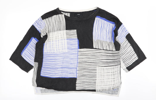 Womens UK Size 14 NEXT Multicoloured Pullover Jumper