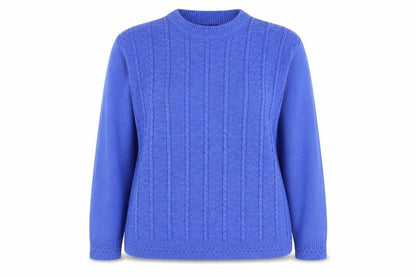 Bonmarché Womens Blue Pullover Jumper Size L
