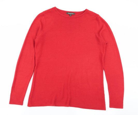 bonmarche Womens Orange   Basic T-Shirt Size 14