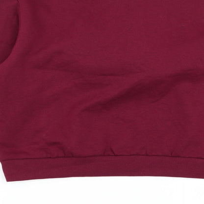 Womens UK Size S H&M Red Pullover Jumper