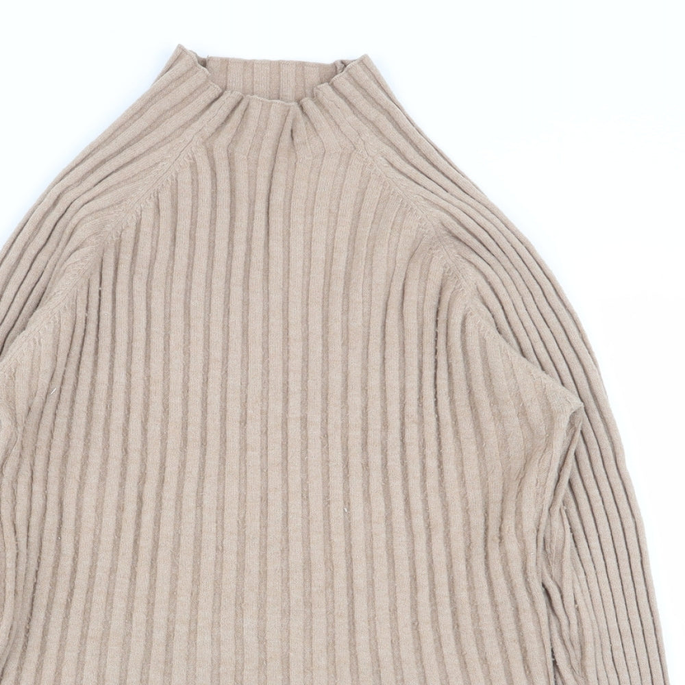 Asda George Womens Beige   Basic T-Shirt Size M