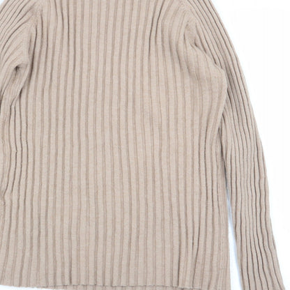 Asda George Womens Beige   Basic T-Shirt Size M